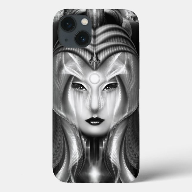 Portrait Of Cyiria Midnight Bright iPad Case (Back)
