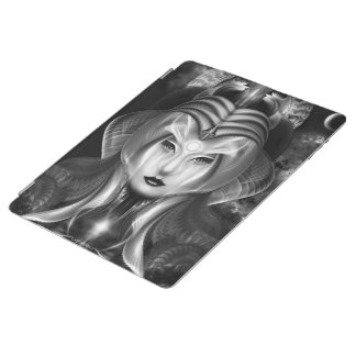 Portrait Of Cyiria Midnight Bright iPad Cover
