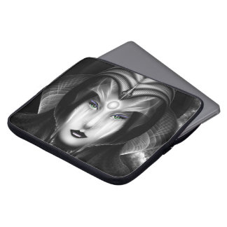 Portrait Of Cyiria Midnight Laptop Sleeve
