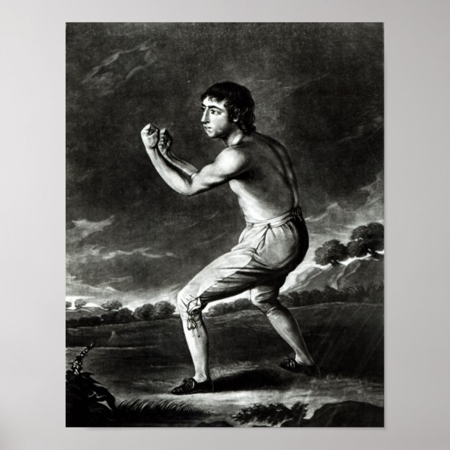 Portrait of Daniel Mendoza Poster (Front)