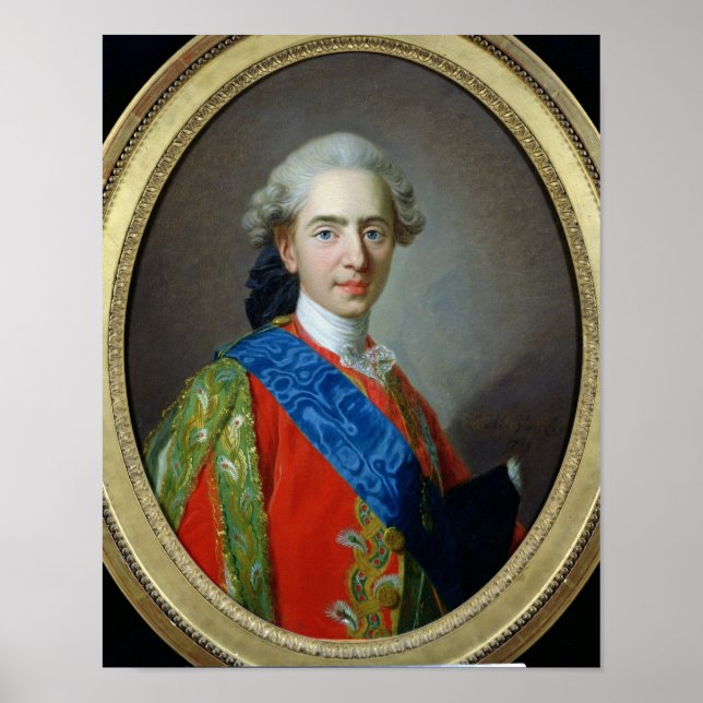 Portrait of Dauphin Louis of France Poster (Front)