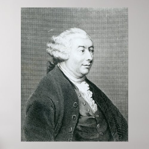 Portrait of David Hume Poster