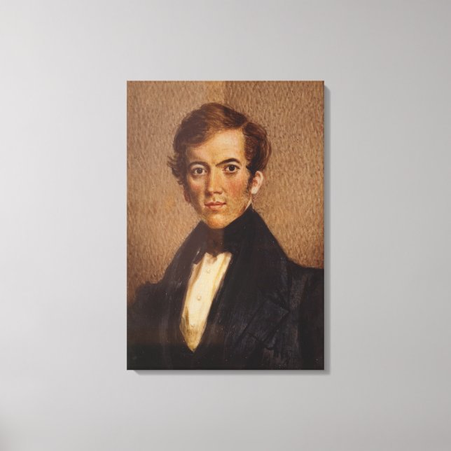 Portrait of David Livingstone Canvas Print (Front)