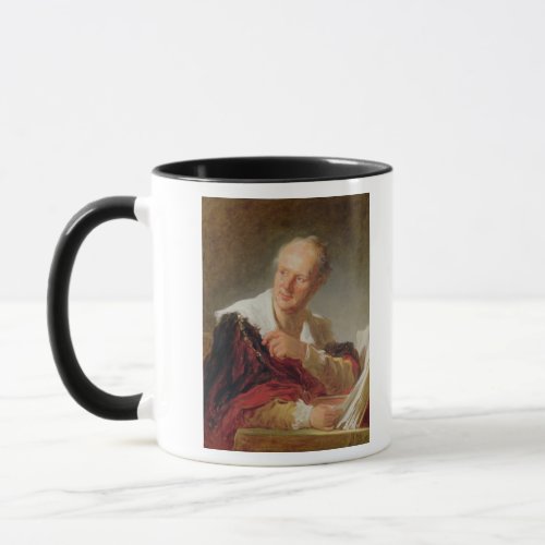 Portrait of Denis Diderot  c1769 Mug