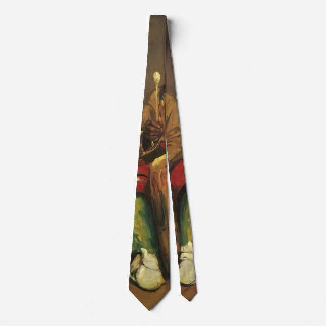 Portrait of Dieguito Roybal by Robert Henri Neck Tie (Front)