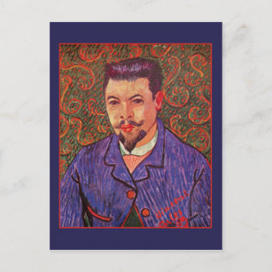 Portrait of Doctor Felix Rey by Vincent van Gogh Postcard