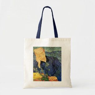 Portrait of Doctor Gachet by Vincent van Gogh Tote Bag