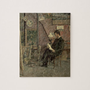 Portrait of Doctor Martinez, 1878 (oil on canvas) Jigsaw Puzzle