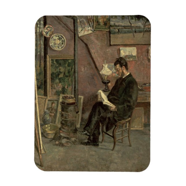 Portrait of Doctor Martinez, 1878 (oil on canvas) Magnet (Vertical)