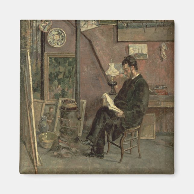 Portrait of Doctor Martinez, 1878 (oil on canvas) Magnet (Front)