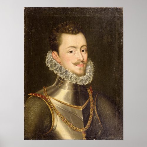 Portrait of Don John of Austria Poster