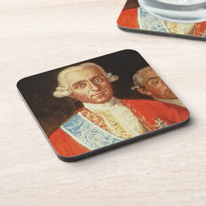 Portrait of Don Jose Monino y Redondo I Coasters