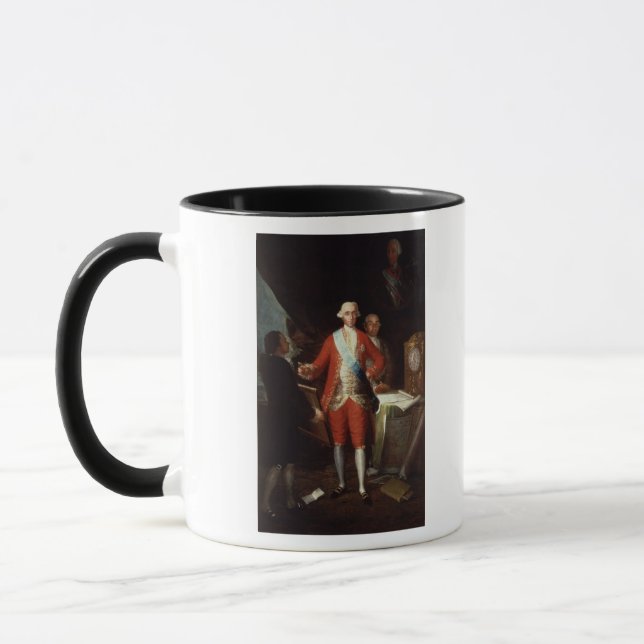 Portrait of Don Jose Monino y Redondo I Mug (Left)