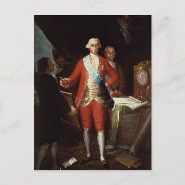 Portrait of Don Jose Monino y Redondo I Postcard (Front)