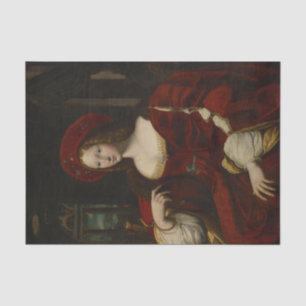 Portrait of Dona Isabel de Requesens Tissue Paper