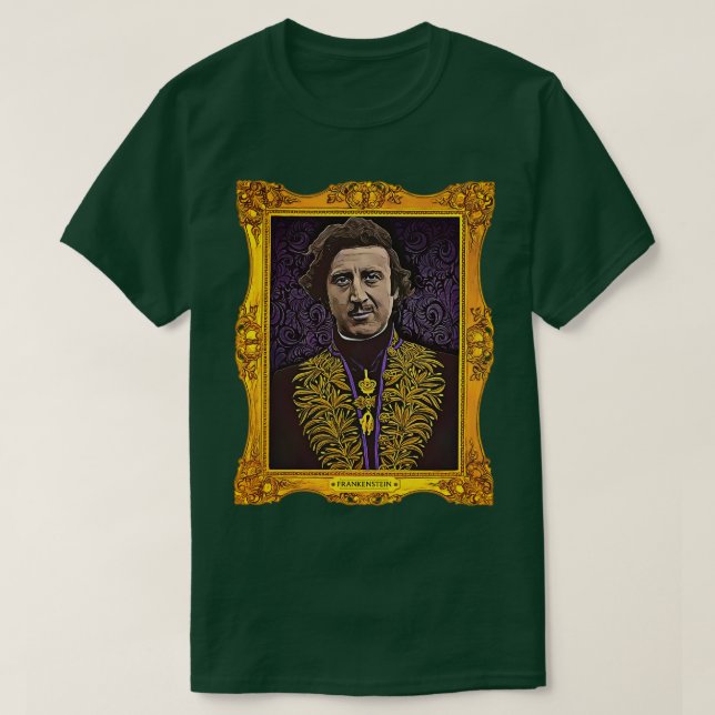 Portrait of Dr Fronkensteen T-Shirt (Design Front)