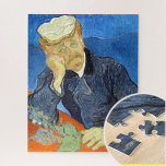 Portrait of Dr. Gachet by Vincent Van Gogh  Jigsaw Puzzle<br><div class="desc">Portrait of Dr. Gachet by Vincent Van Gogh is one of the most revered paintings by the Dutch artist Vincent van Gogh. It depicts Dr. Paul Gachet, a homeopathic doctor and artist with whom van Gogh resided following a spell in an asylum at Saint-Rémy-de-Provence. Gachet took care of Van Gogh...</div>