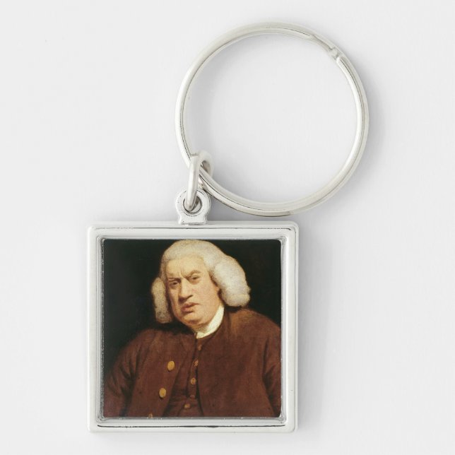 Portrait of Dr. Samuel Johnson Keychain (Front)