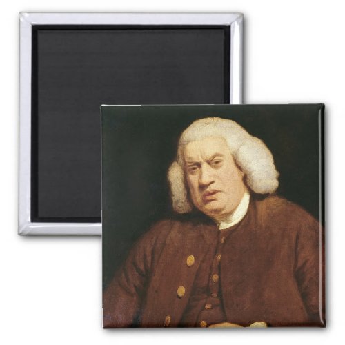 Portrait of Dr Samuel Johnson Magnet