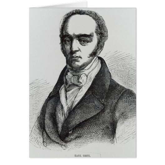 Portrait of Earl Grey Cards (Front)