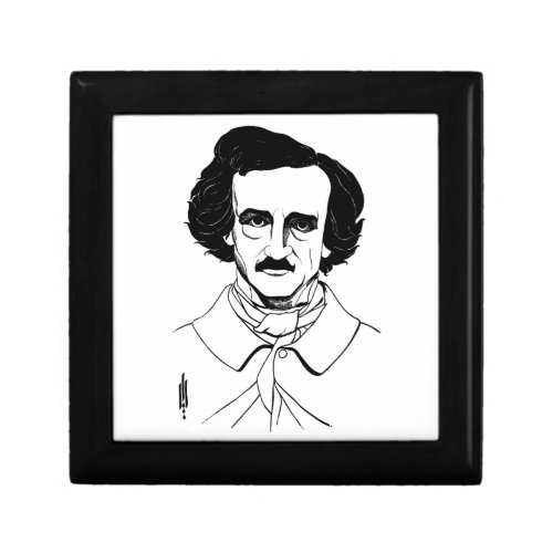 Portrait of Edgar Allan Poe Gift Box