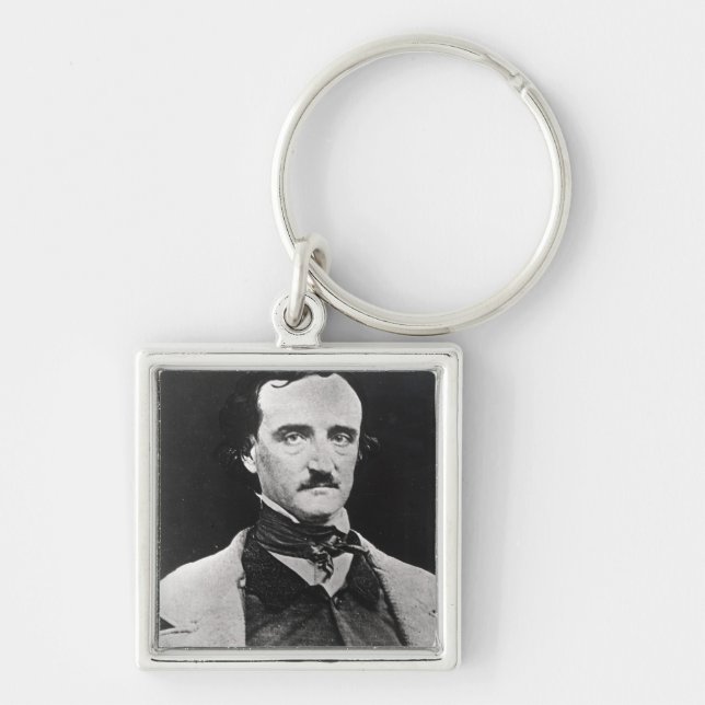 Portrait of Edgar Allan Poe Keychain (Front)