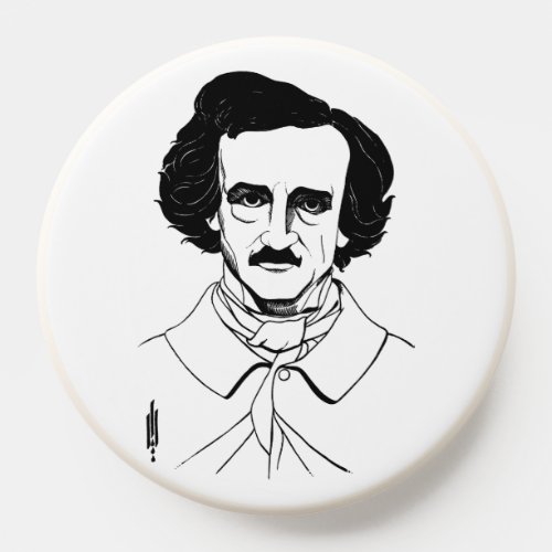 Portrait of Edgar Allan Poe PopSocket