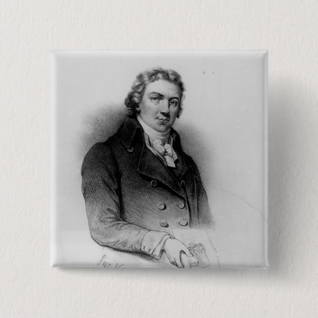 Portrait of Edward Jenner Button (Front)