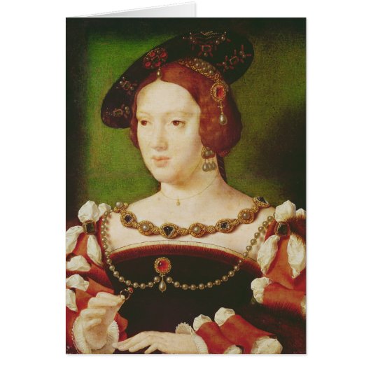 Portrait of Eleanor of Hapsbourg Cards (Front)