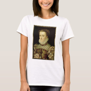 Portrait of Elizabeth of Austria (1554-92) Queen o T-Shirt