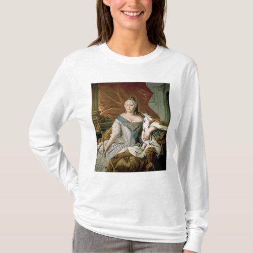 Portrait of Elizabeth Petrovna  Empress T_Shirt