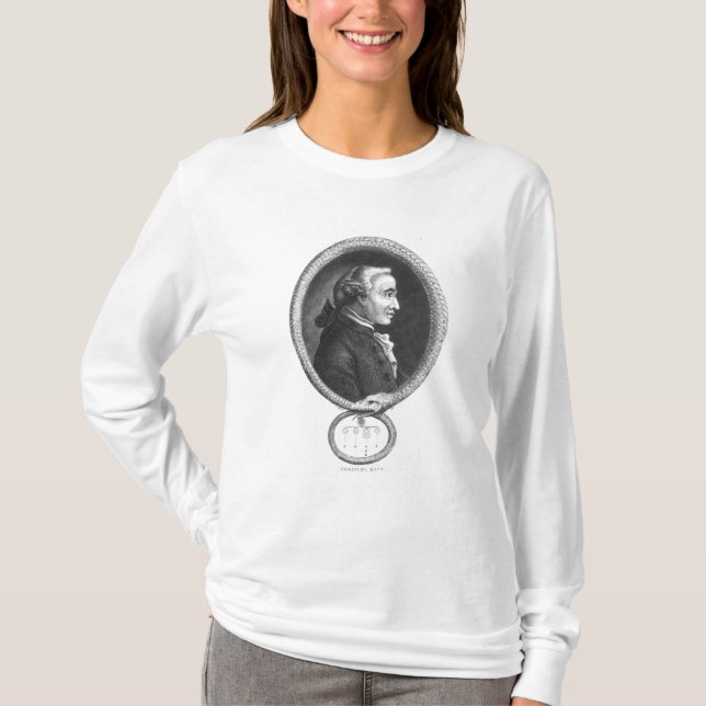 Portrait of Emmanuel Kant 2 T-Shirt (Front)