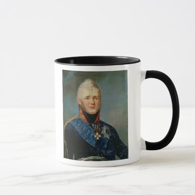 Portrait of Emperor Alexander I Mug (Right)