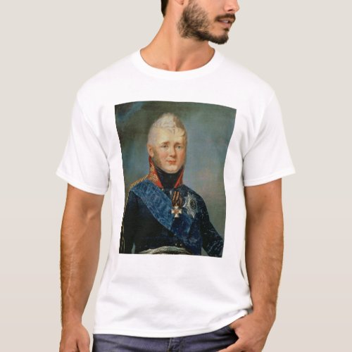 Portrait of Emperor Alexander I T_Shirt