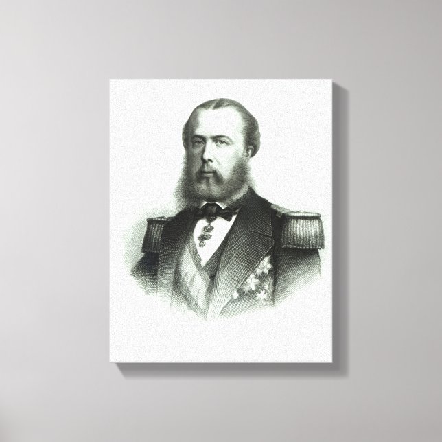 Portrait of Emperor Maximilian of Mexico, 1864 Canvas Print (Front)