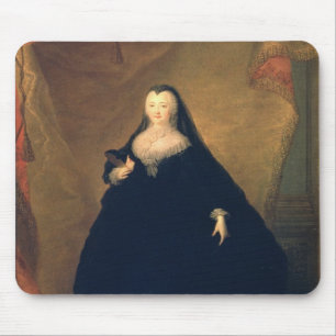 Portrait of Empress Elizabeth in Fancy Dress Mouse Pad