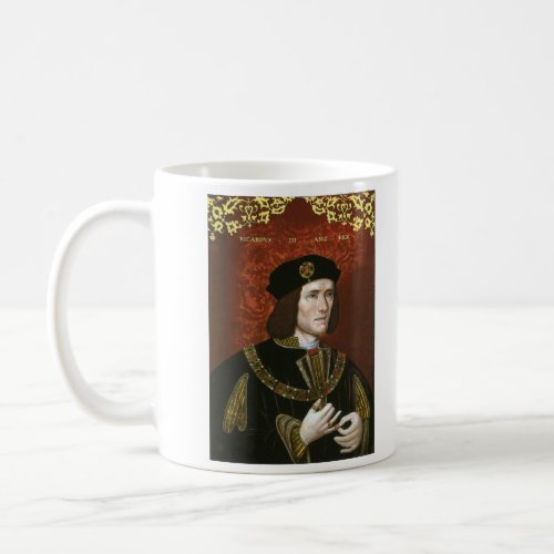 Portrait of English King Richard III Coffee Mug