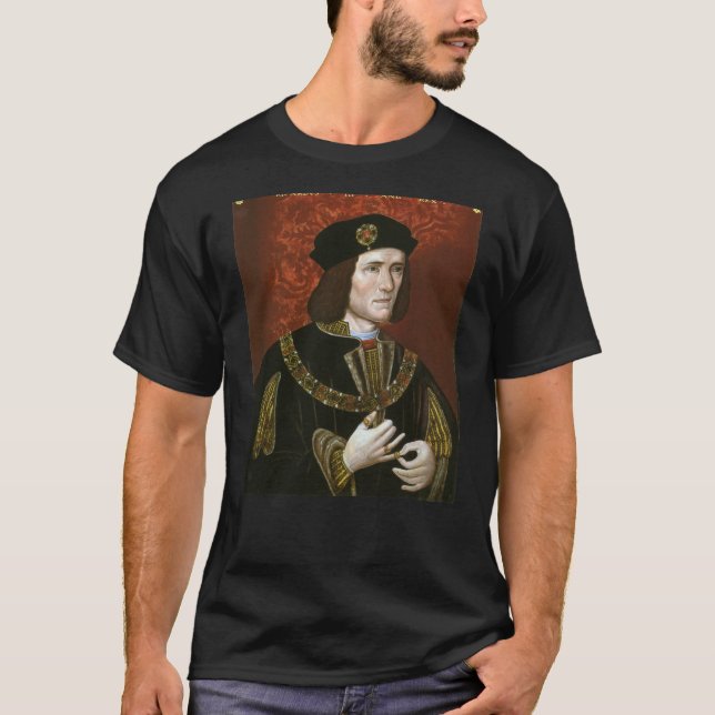 Portrait of English King Richard III T-Shirt (Front)
