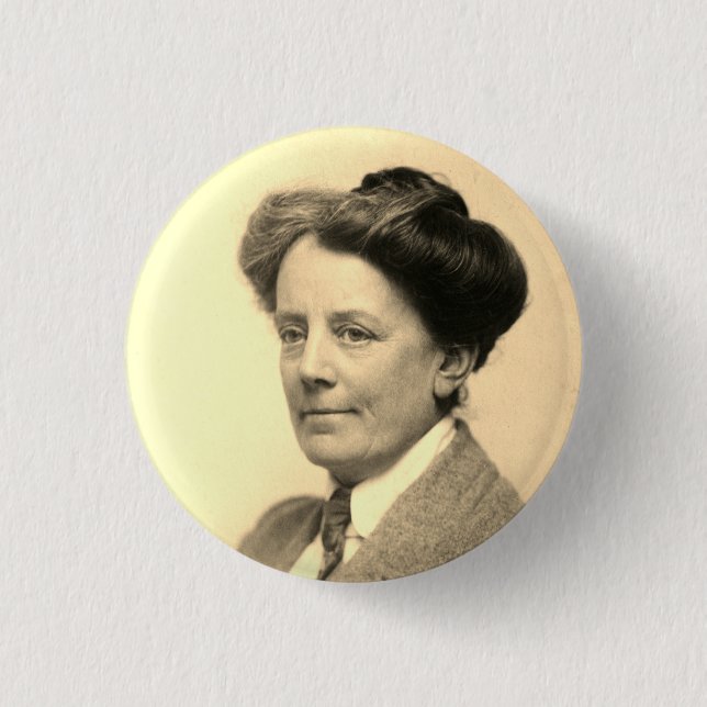 Portrait of Ethel Smyth (1922) Button (Front)