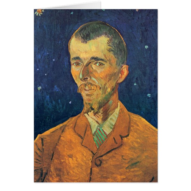 Portrait of Eugene Boch by Vincent van Gogh Cards (Front)