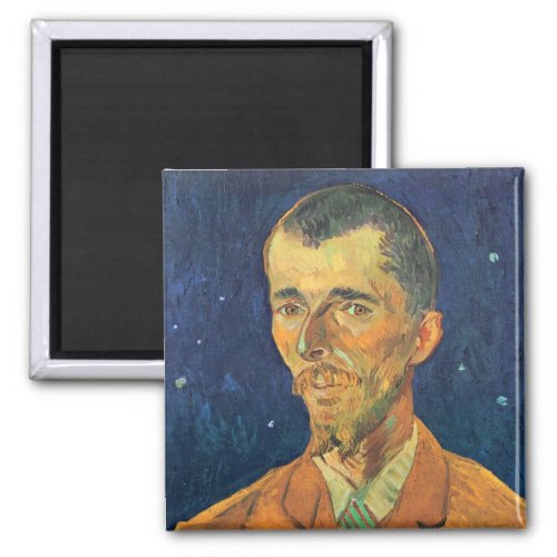 Portrait of Eugene Boch by Vincent van Gogh Magnet