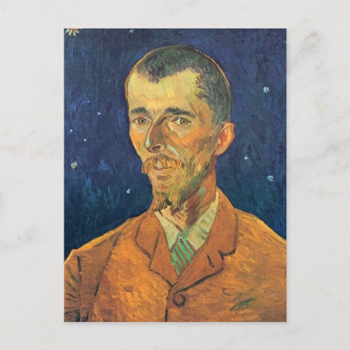 Portrait of Eugene Boch by Vincent van Gogh Postcard