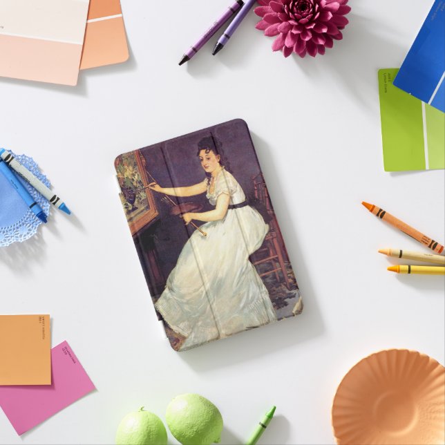 Portrait of Eva Gonzales iPad Mini Cover (In Situ)