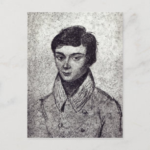Portrait of Evariste Galois Postcard