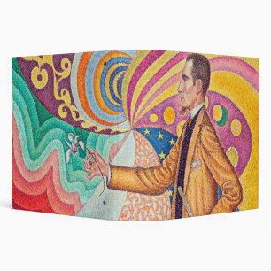 Portrait of Felix Feneon, Signac 3 Ring Binder