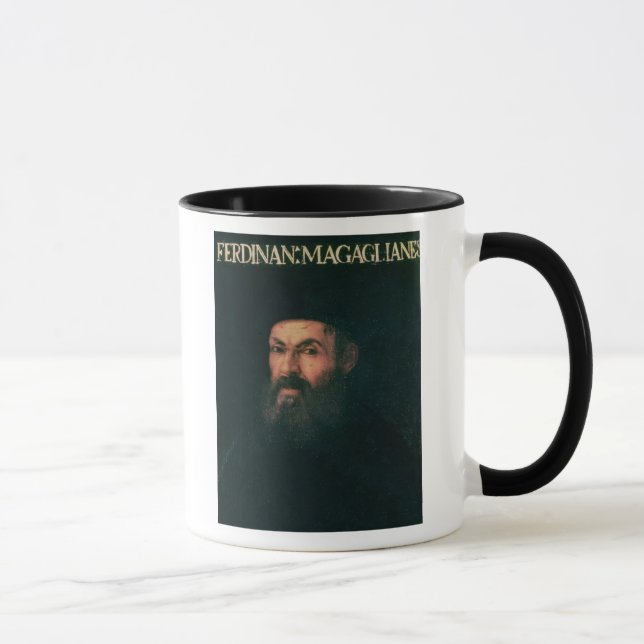 Portrait of Ferdinand Magellan Mug (Right)