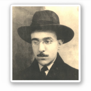 Portrait of Fernando Pessoa Sticker