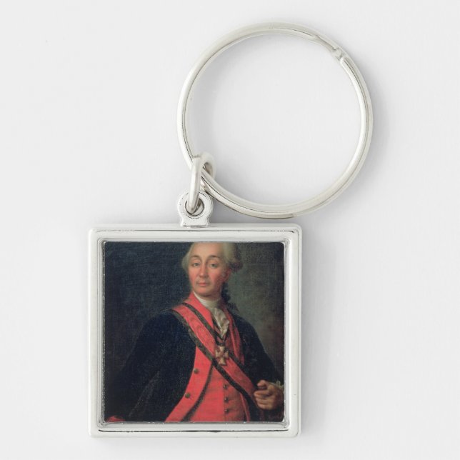Portrait of Field Marshal Generalissimo Keychain (Front)