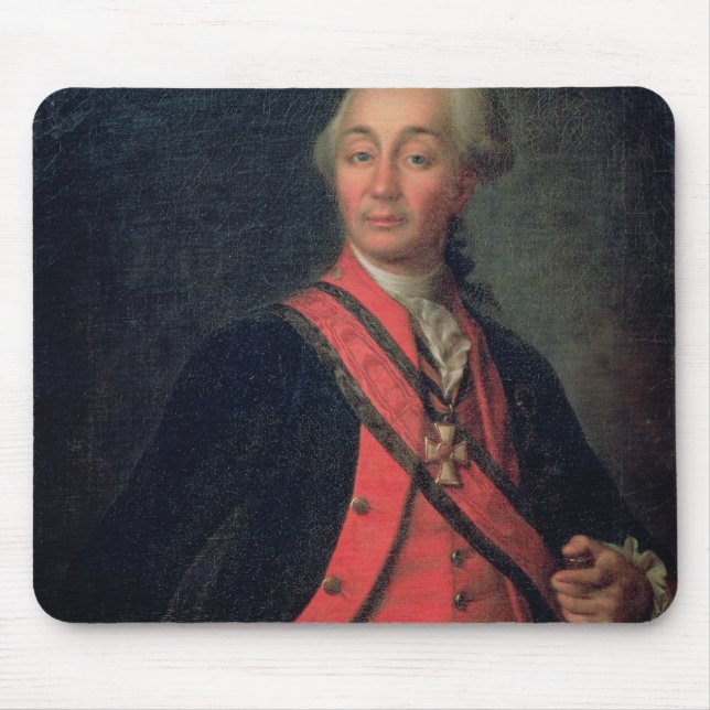 Portrait of Field Marshal Generalissimo Mouse Pad (Front)