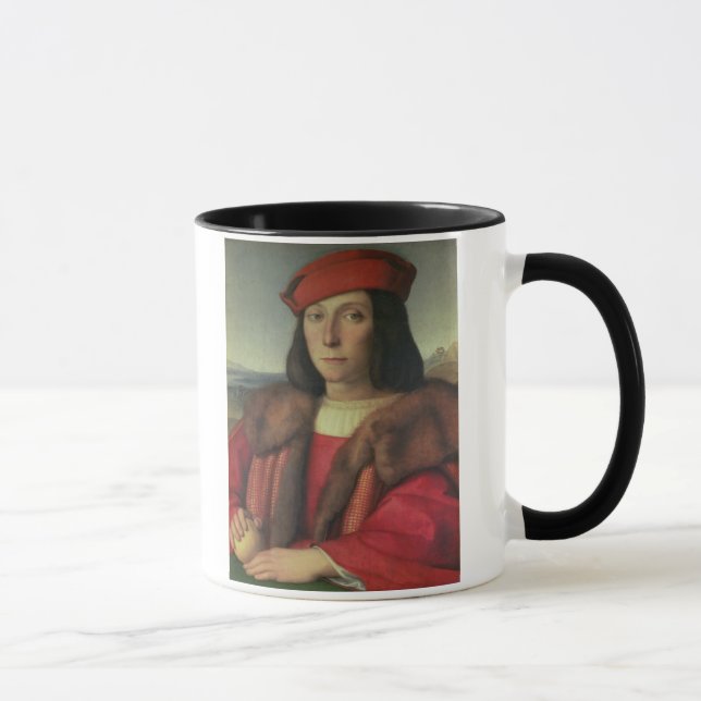 Portrait of Francesco della Rovere, Duke of Urbino Mug (Right)